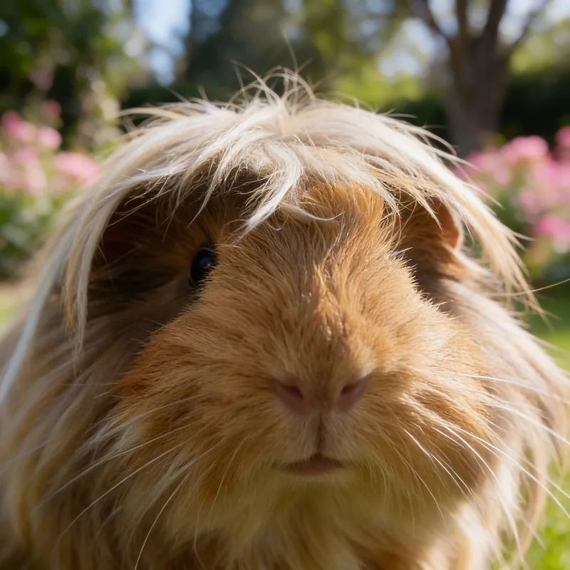 Retrato de Bolita, cuyo peruana de pelo largo
